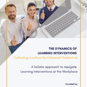 Cover page of ebook on learning interventions